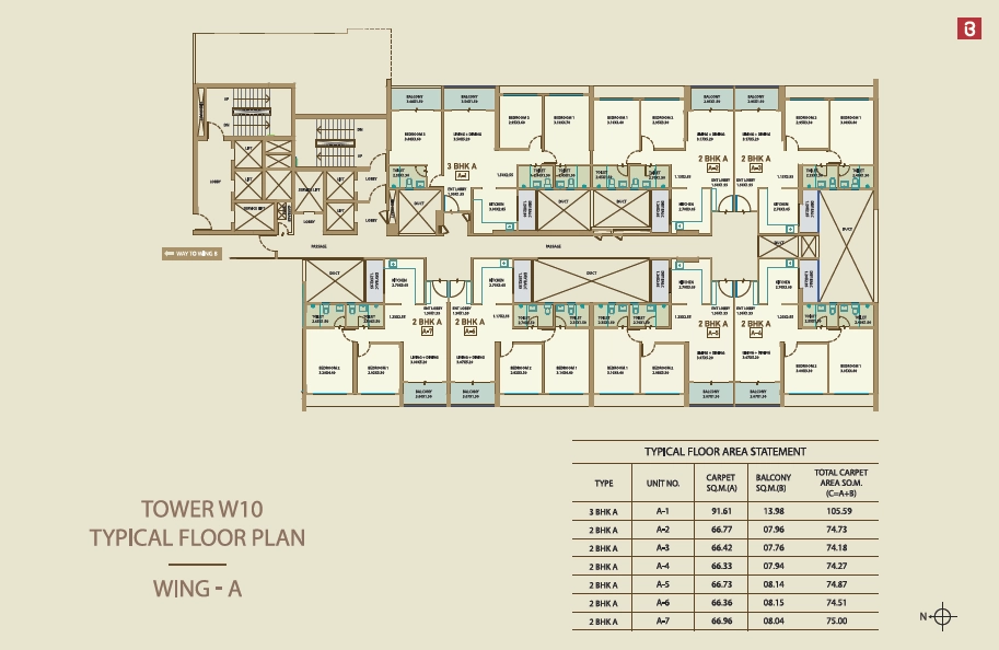 Bramha The Collection Floor plan 5